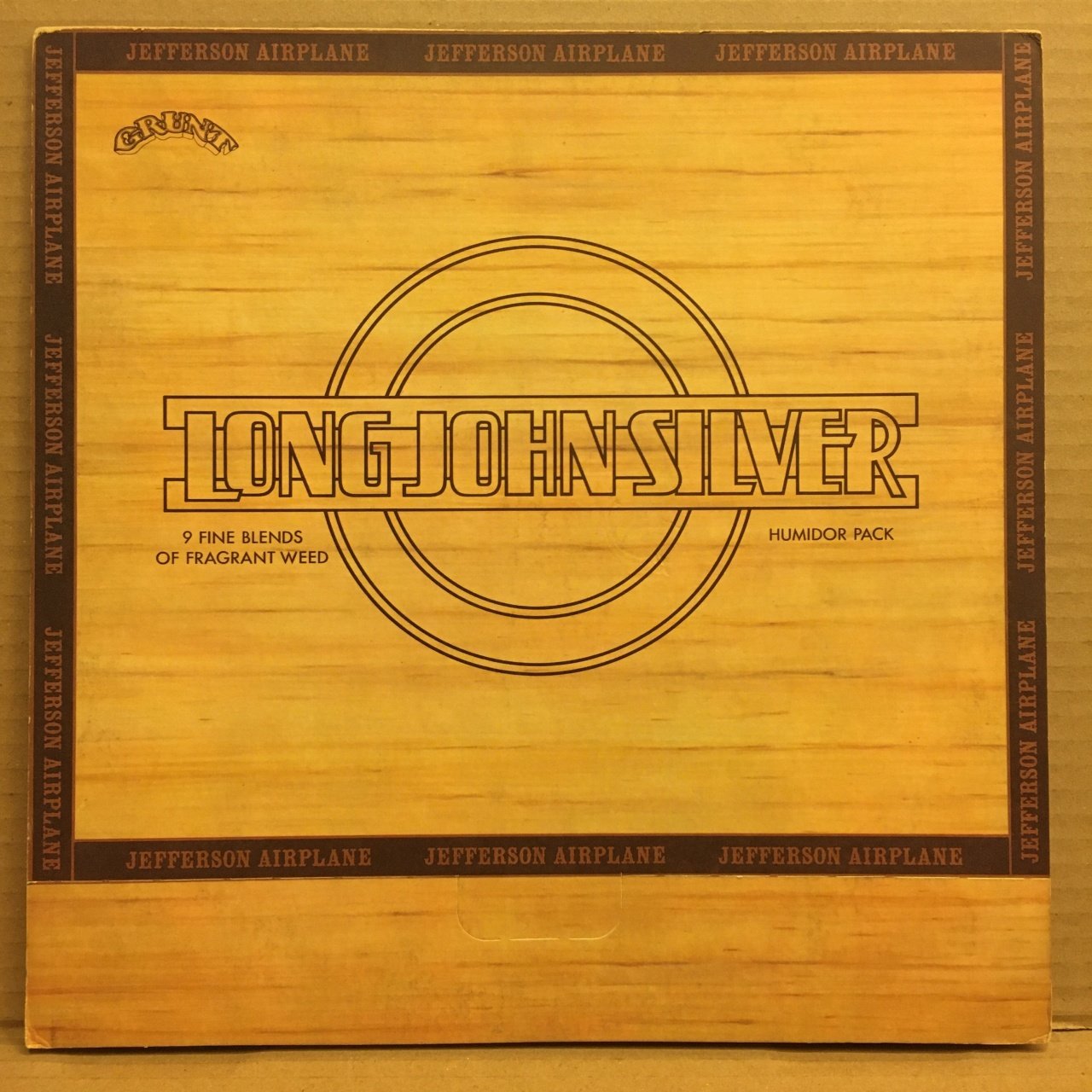 JEFFERSON AIRPLANE - LONG JOHN SILVER (1972) - LP 2.EL PLAK
