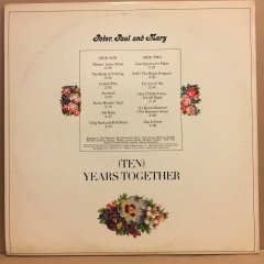 PETER, PAUL AND MARY - THE BEST OF (TEN) YEARS TOGETHER (1970) - LP 2.EL PLAK