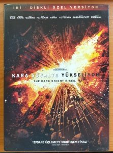 DARK KNIGHT RISES - KARA ŞÖVALYE YÜKSELİYOR - CHRISTIAN BALE - MICHAEL CAINE - GARY OLDMAN - CHRISTOPHER NOLAN - 2DVD 2.EL