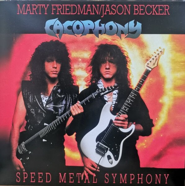 CACOPHONY (MARTY FRIEDMAN / JASON BECKER) - SPEED METAL SYMPHONY (1987) - LP 2025 LIMITED EDITION BLACK ICE VINYL SIFIR PLAK