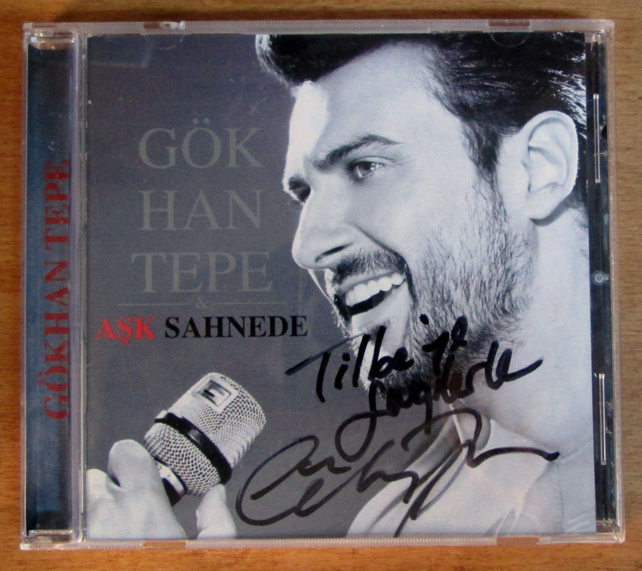 GÖKHAN TEPE - AŞK SAHNEDE İMZALI CD 2.EL