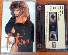 TINA TURNER - BREAK EVERY RULE (1987) KENT CASSETTE MADE IN TURKEY ''USED'' PAPER LABEL