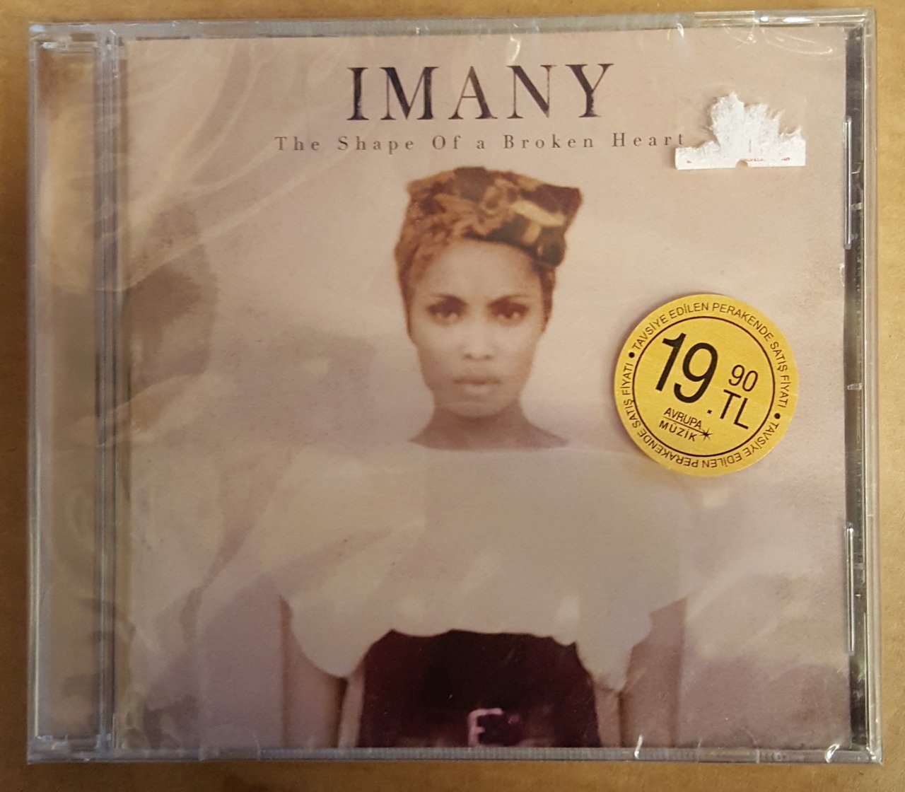 IMANY THE SHAPE OF A BROKEN HEART CD 2011 LISANSLI SIFIR