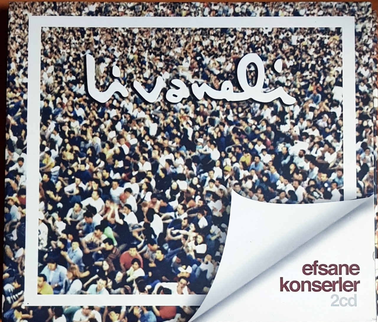ZÜLFÜ LİVANELİ - EFSANE KONSERLER (2006) - 2CD DIGIPACK 2.EL