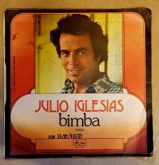 JULIO IGLESIAS - PASSAR DI MARO / BIMBA (1975) - 7'' 45 DEVİR SINGLE PLAK
