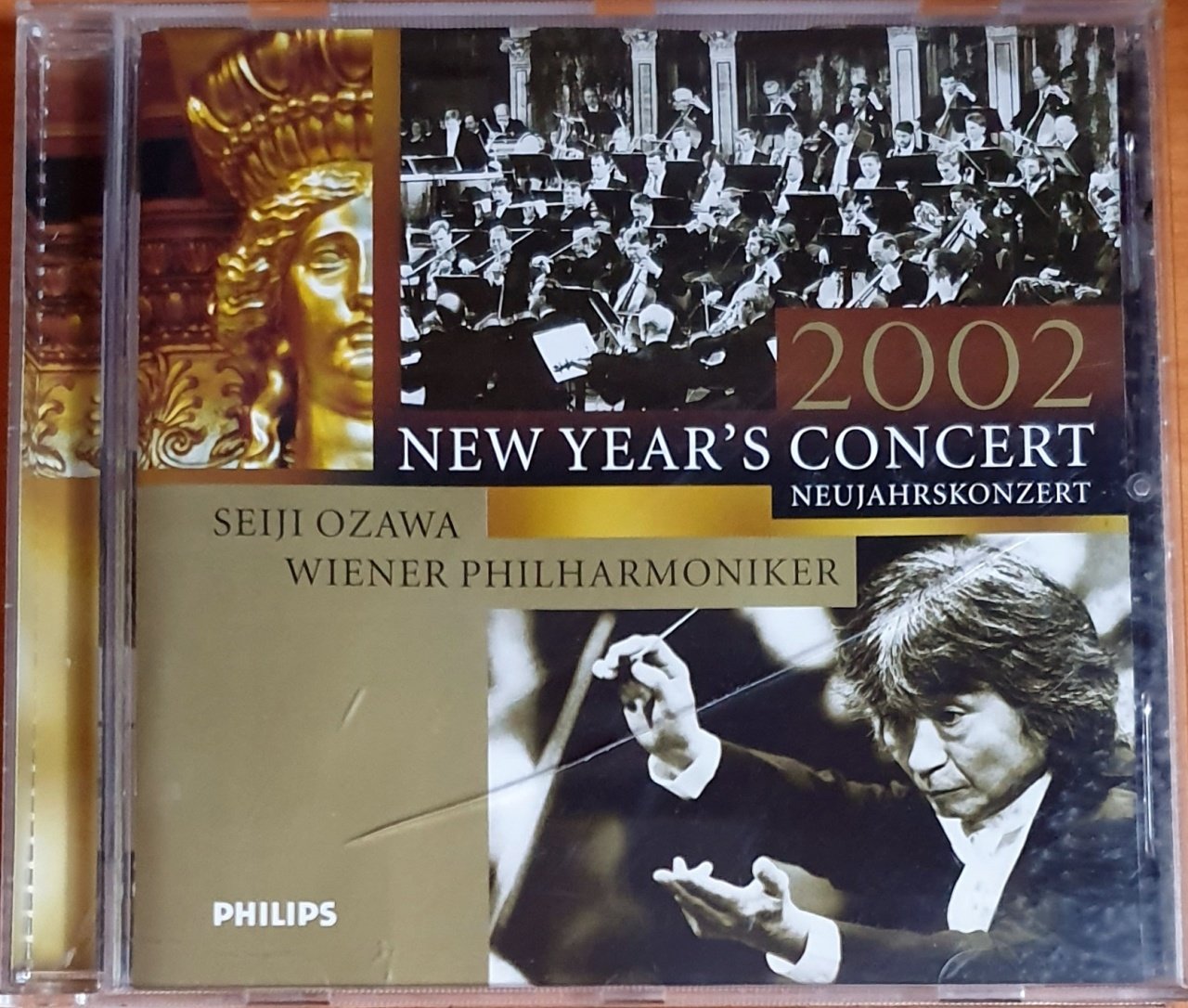 NEW YEAR'S CONCERT 2002 / WIENER PHILHARMONIKER, SEIJI OZAWA (2002) - CD PHILIPS 2.EL