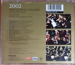 NEW YEAR'S CONCERT 2002 / WIENER PHILHARMONIKER, SEIJI OZAWA (2002) - CD PHILIPS 2.EL