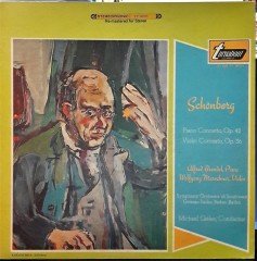 SCHÖNBERG: PIANO CONCERTO, VIOLIN CONCERTO, ALFRED BRENDEL, W. MARSCHNER - PLAK 2.EL