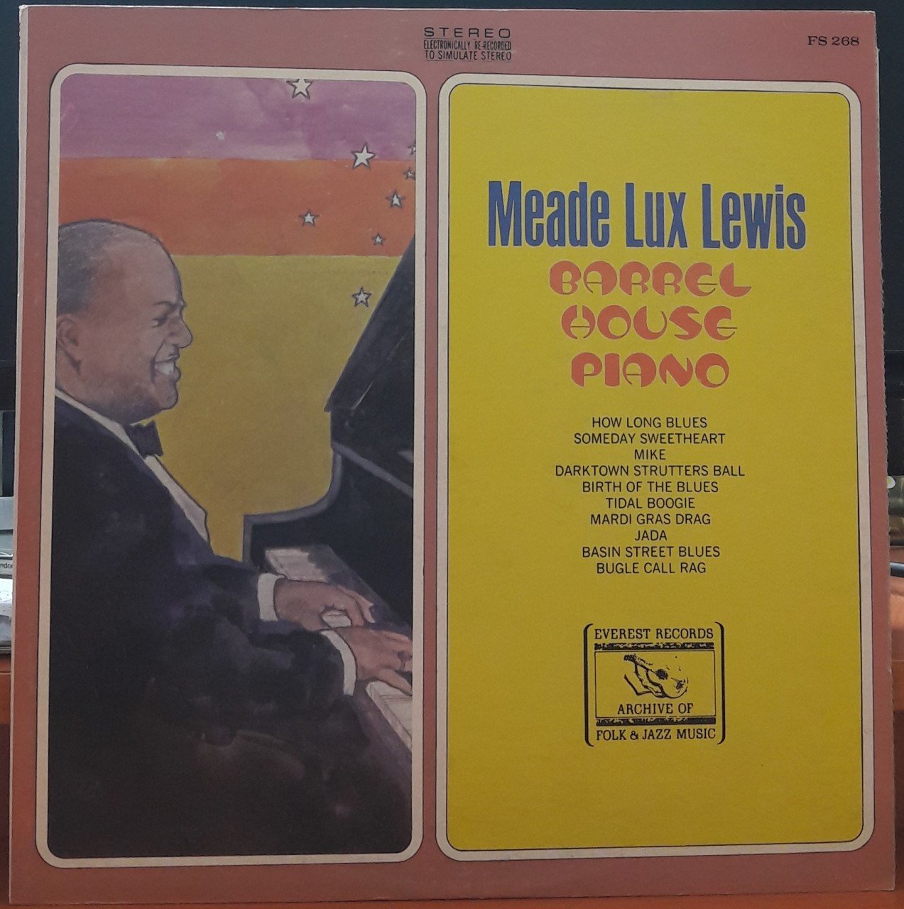 MEADE LUX LEWIS - BARREL HOUSE PIANO - PLAK 2.EL