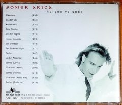 SONER ARICA - HERŞEY YOLUNDA (1997) - CD MERT MÜZİK 2.EL