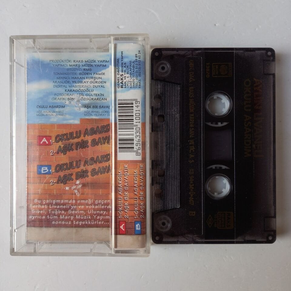AYLİN LİVANELİ - OKULU ASARDIM (1994) - KASET 2.EL