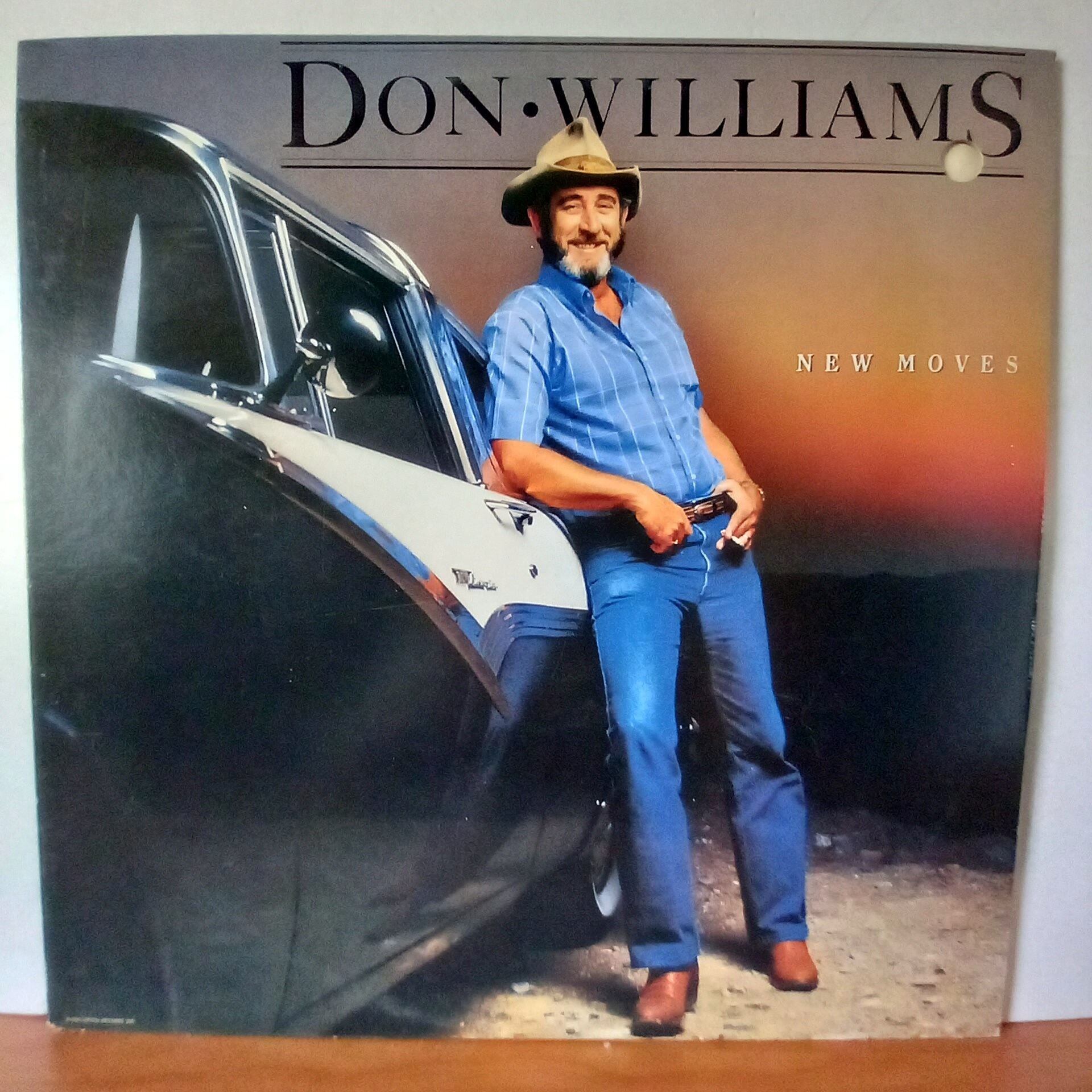DON WILLIAMS – NEW MOVES (1986) - LP 2.EL PLAK