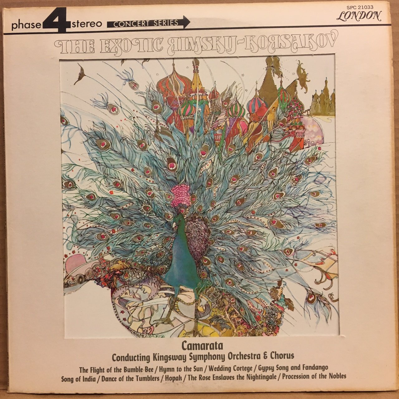 RIMSKY-KORSAKOV CAMARATA CONDUCTING SYM. ORCH - THE EXOTIC 2.EL PLAK