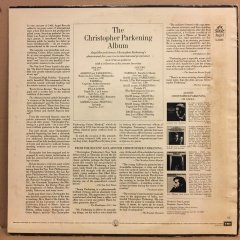 THE CHRISTOPHER PARKENING ALBUM (GUITAR), ALBENIZ, TARREGA, VILLA-LOBOS, BACH LP 2.EL PLAK