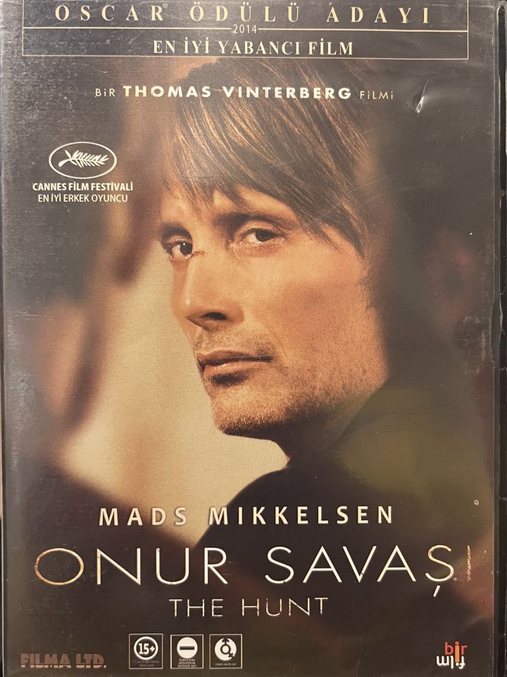 THE HUNT - ONUR SAVAŞI - MADS MIKKELSEN - THOMAS VINTERBERG - DVD 2.EL