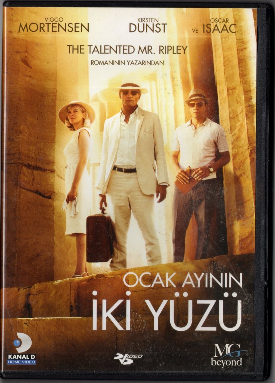 OCAK AYININ İKİ YÜZÜ - The TWO FACES OF JANUARY - VIGGO MORTENSEN - KIRSTEN DUNST - DVD 2.EL