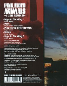 PINK FLOYD - ANIMALS (2018 REMIX) DIGIPAK BLU-RAY AMBALAJINDA SIFIR