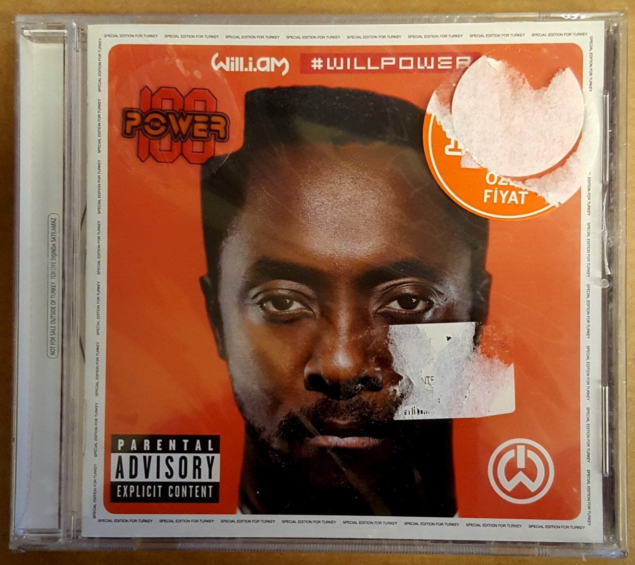 WILL.I.AM WILLPOWER CD 2013 LISANSLI SIFIR