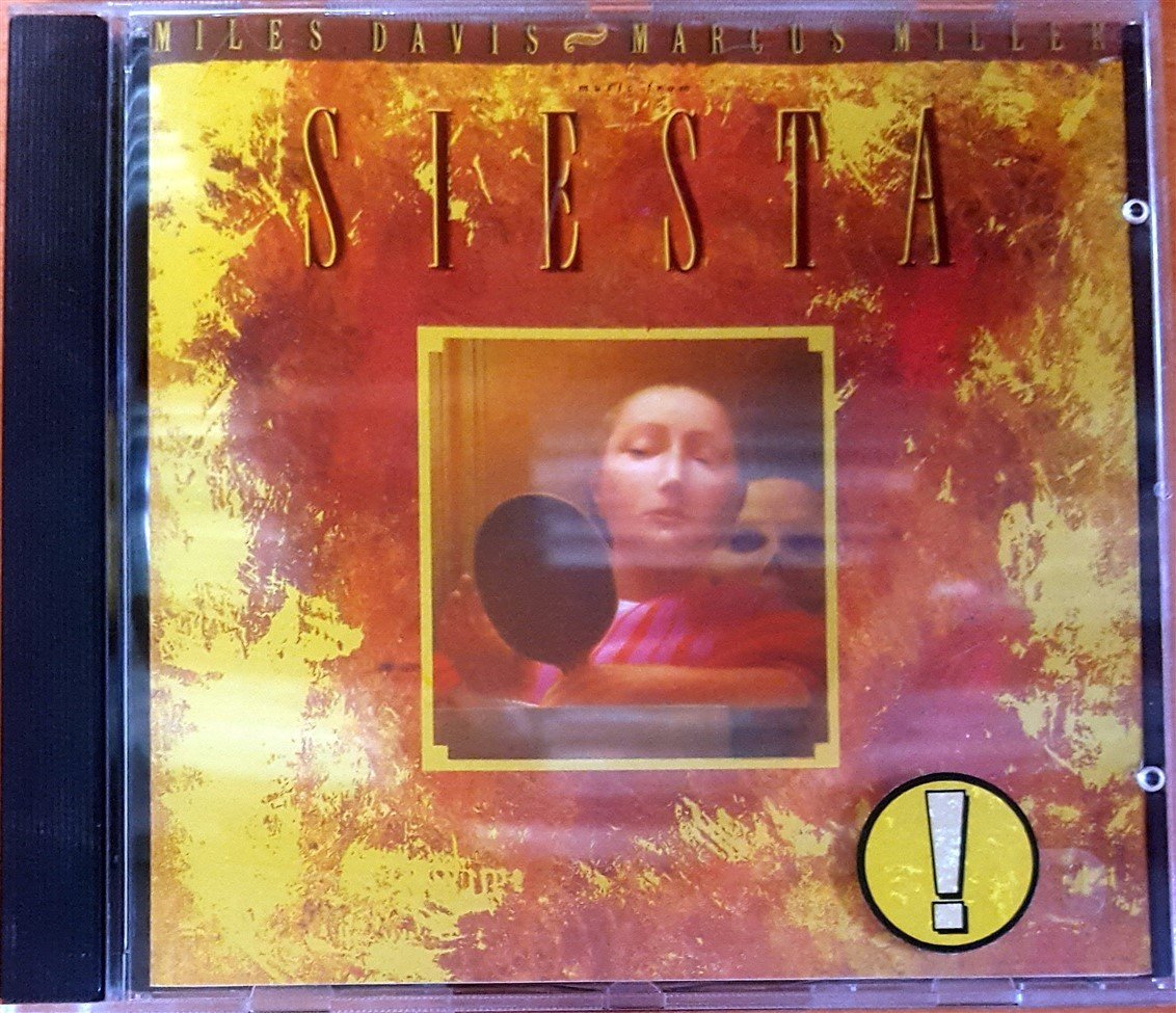 MILES DAVIS / MARCUS MILLER - SIESTA (1987) MADE IN GERMANY CD 2.EL