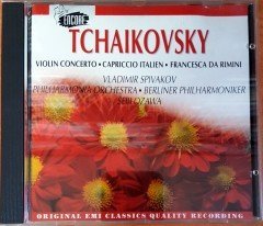 TCHAIKOVSKY: VIOLIN CONCERTO ETC. / VLADIMIR SPIVAKOV, PHILHARMONIA ORCHESTRA, BERLINER PHILHARMONIKER, SEIJI OZAWA (1993) CD 2.EL