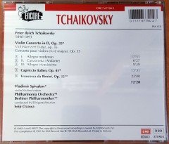 TCHAIKOVSKY: VIOLIN CONCERTO ETC. / VLADIMIR SPIVAKOV, PHILHARMONIA ORCHESTRA, BERLINER PHILHARMONIKER, SEIJI OZAWA (1993) CD 2.EL