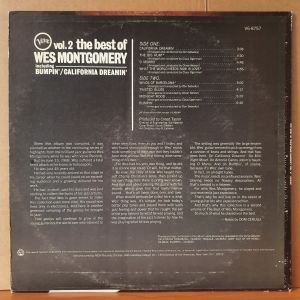 WES MONTGOMERY - THE BEST OF VOL.2 (1968) - LP 2.EL PLAK