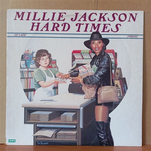 MILLIE JACKSON – HARD TIMES (1982) - LP 2.EL PLAK