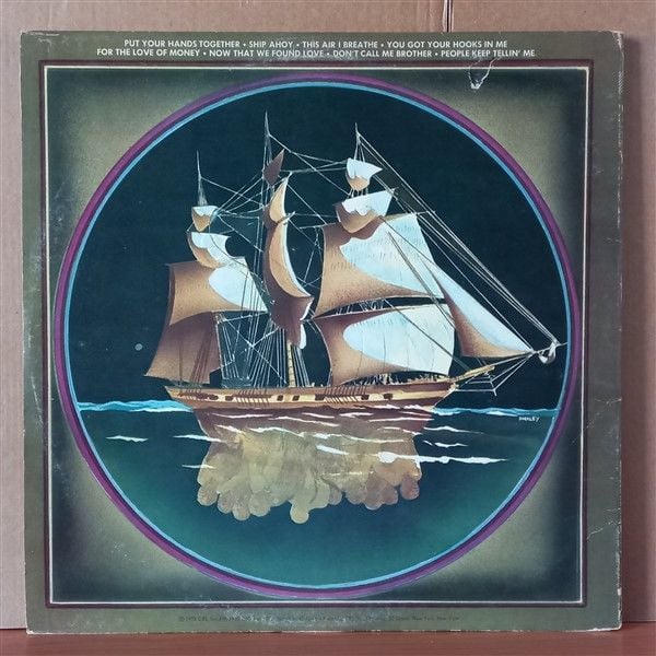 THE O'JAYS – SHIP AHOY (1973) - LP 2.EL PLAK