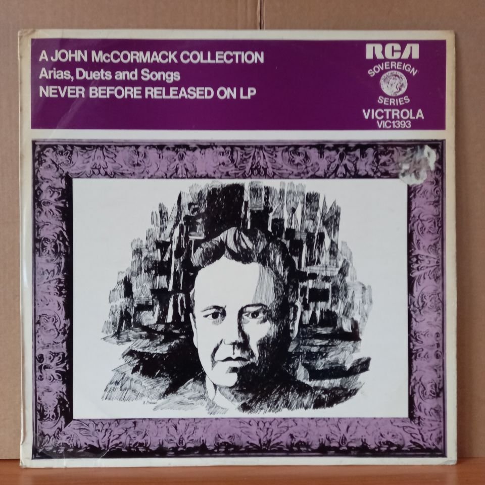 JOHN MCCORMACK – A JOHN MCCORMACK COLLECTION ARIAS, DUETS AND SONGS / VERDI, PUCCINI, DONIZETTI, BIZET, WAGNER, LOTTI, SCHUBERT, BANTOCK (1969) - LP 2.EL PLAK