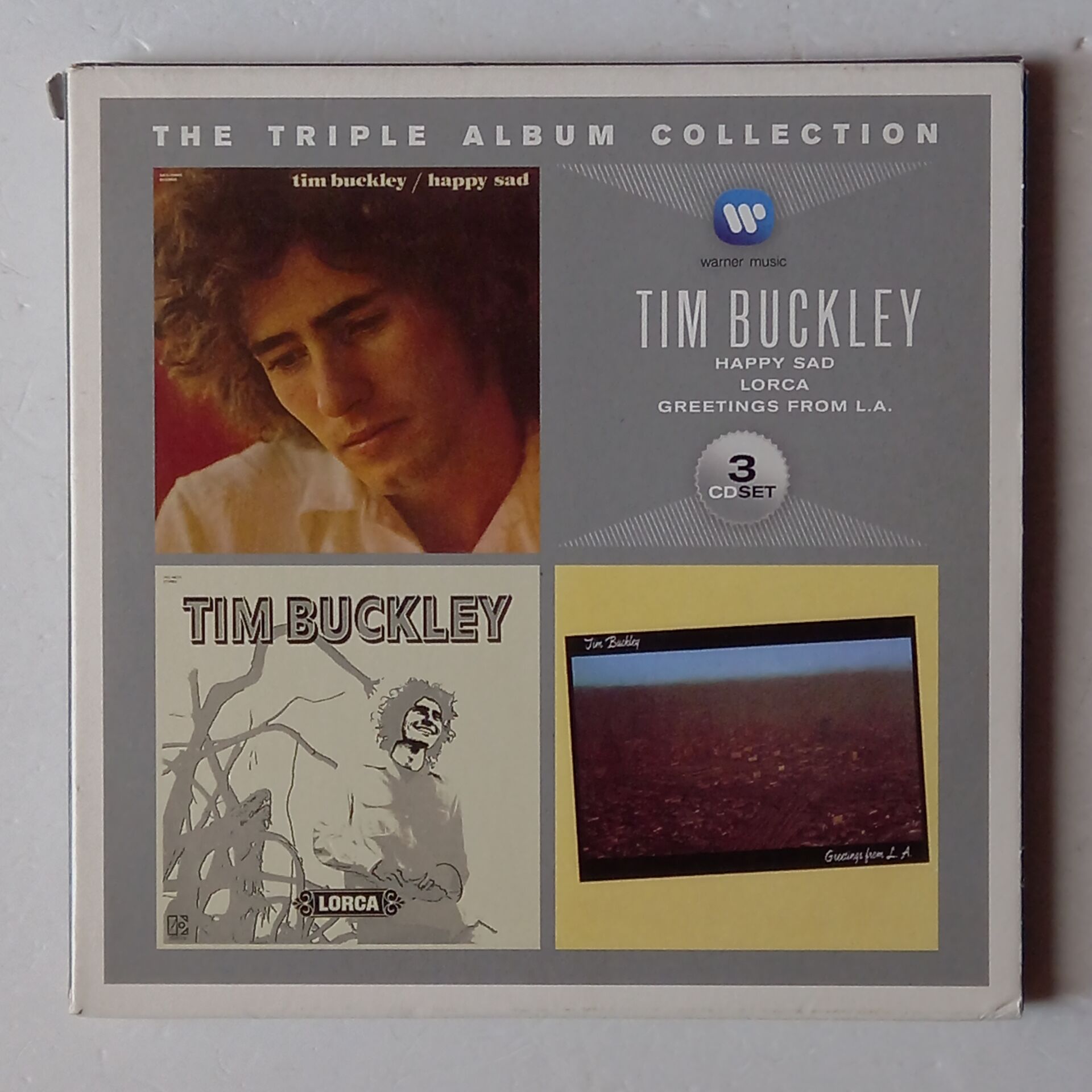 TIM BUCKLEY – THE TRIPLE ALBUM COLLECTION (2011) - 3CD 2.EL