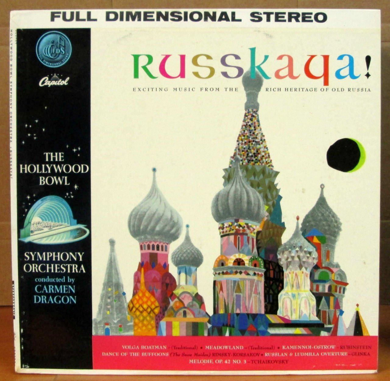 HOLLYWOOD BOWL ORCHESTRA - RUSSKAYA! LP 2.EL