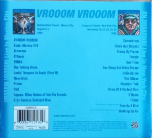 KING CRIMSON –  VROOOM VROOOM (2018) 2xCD DIGIPAK SIFIR