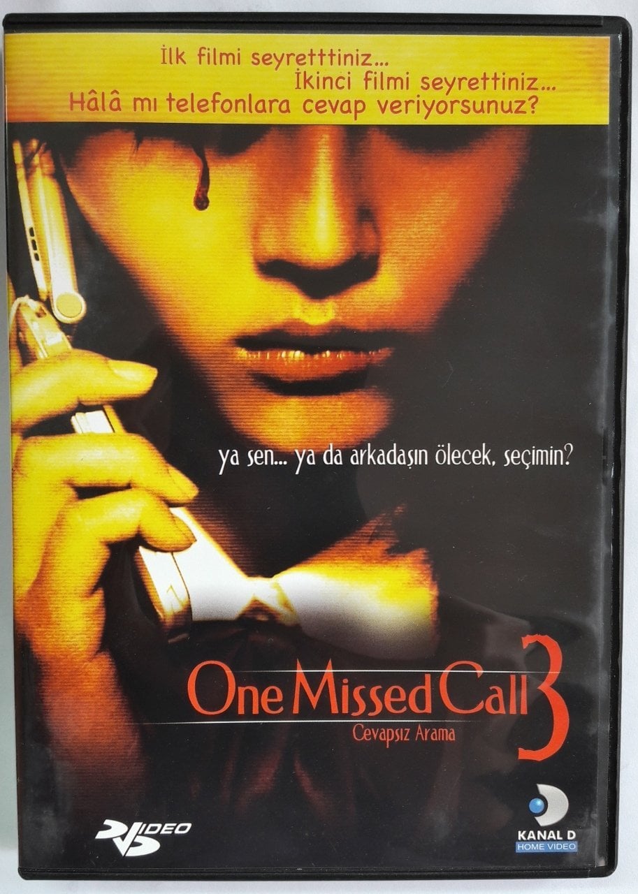 ONE MISSED CALL 3 - CEVAPSIZ ARAMA 3 - DVD 2.EL