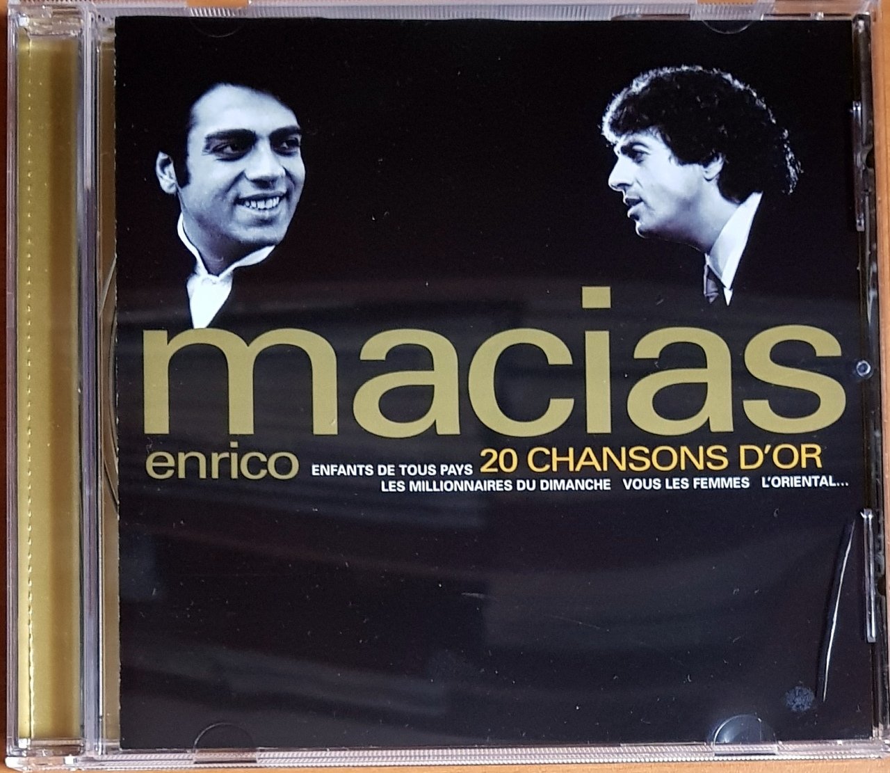ENRICO MACIAS - 20 CHANSONS D'OR (1998) EMI CD 2.EL