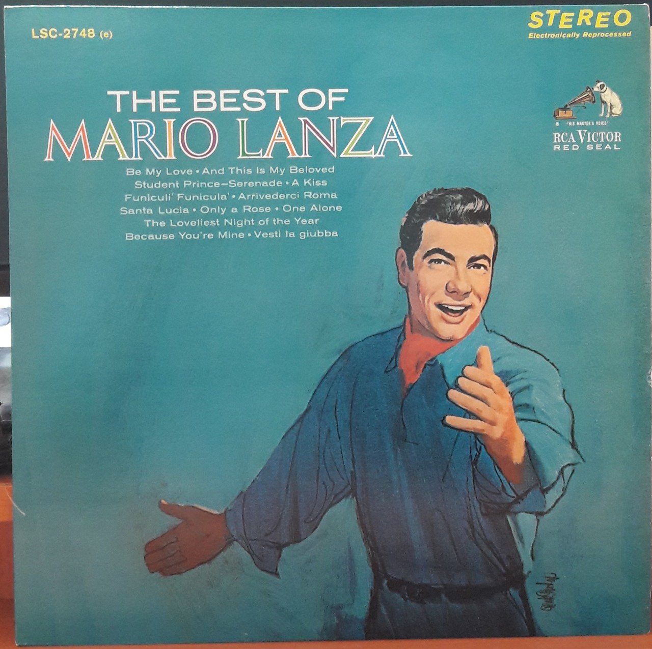 MARIO LANZA - THE BEST OF - PLAK 2.EL