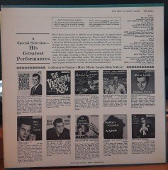 MARIO LANZA - THE BEST OF - PLAK 2.EL