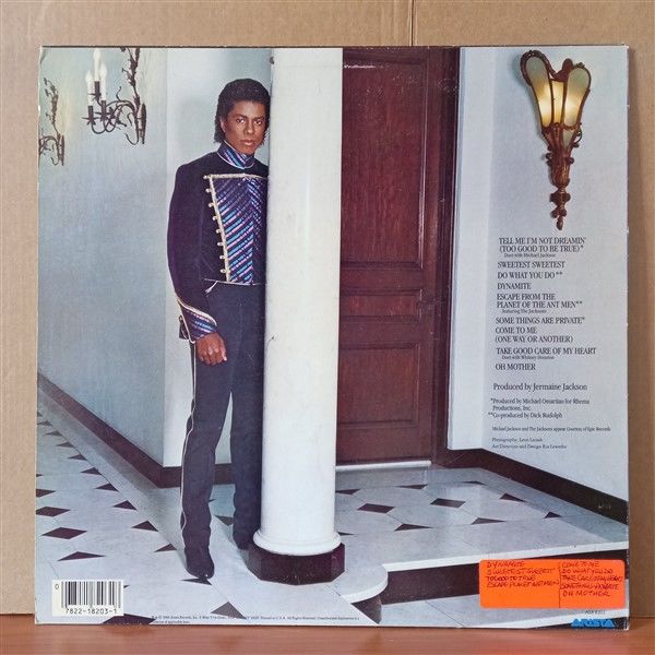 JERMAINE JACKSON – JERMAINE JACKSON (1984) - LP 2.EL PLAK