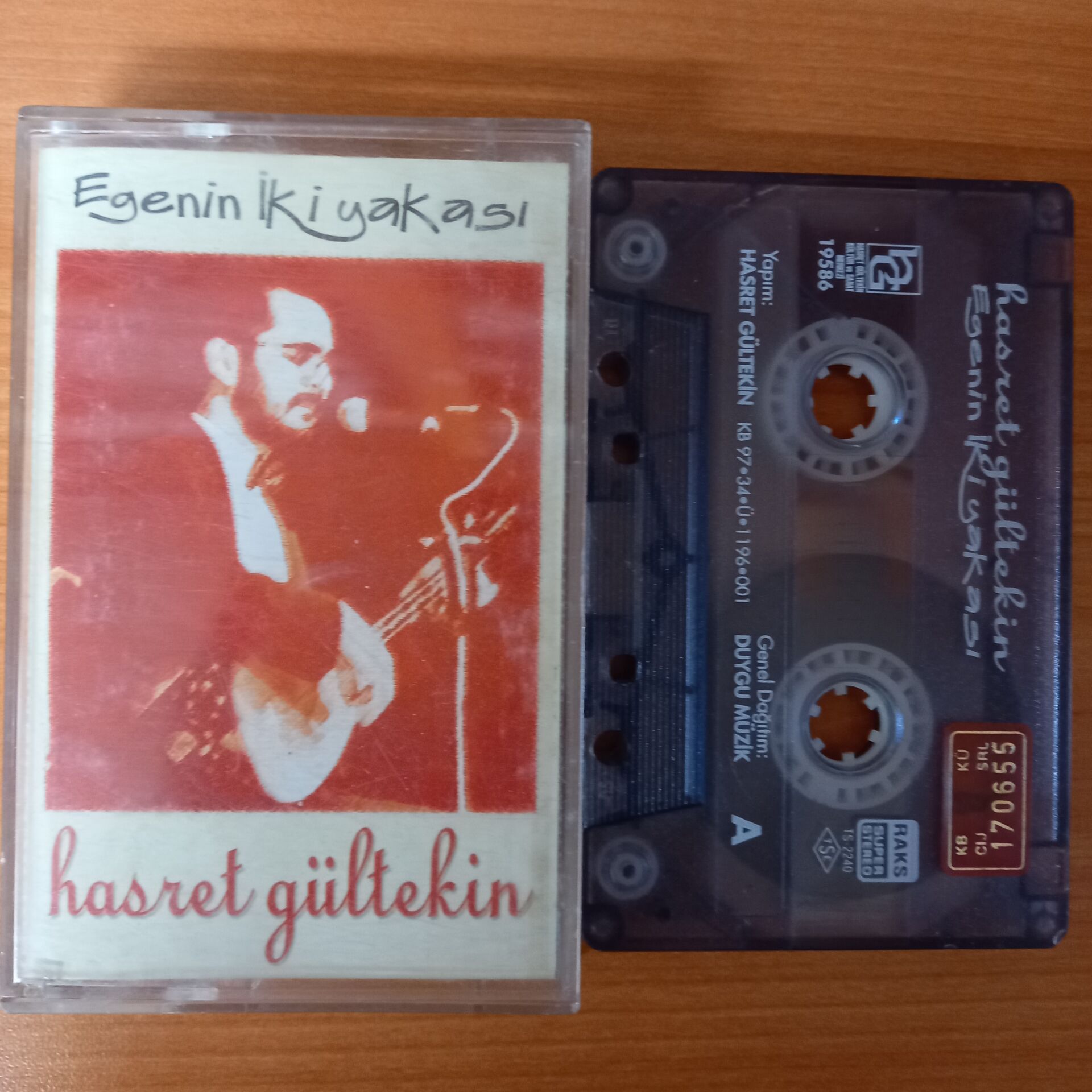 HASRET GÜLTEKİN - EGENİN İKİ YAKASI (1997) - KASET 2.EL