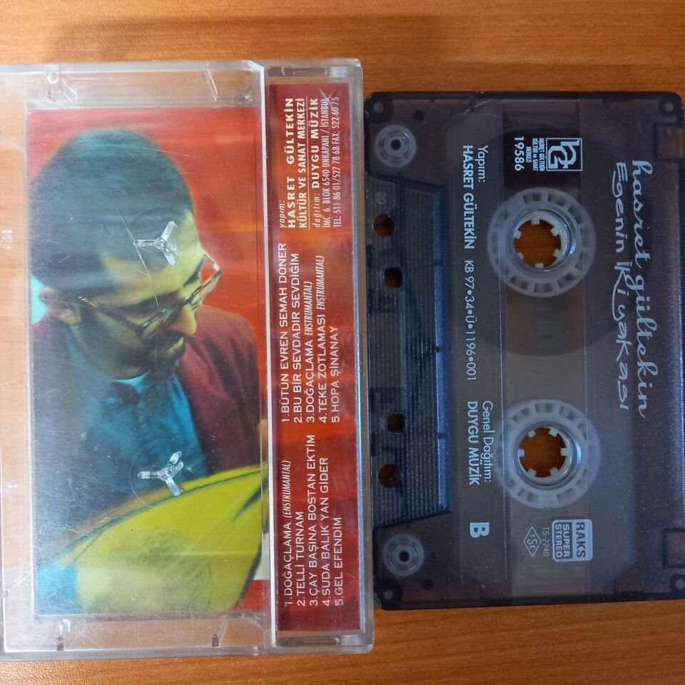 HASRET GÜLTEKİN - EGENİN İKİ YAKASI (1997) - KASET 2.EL
