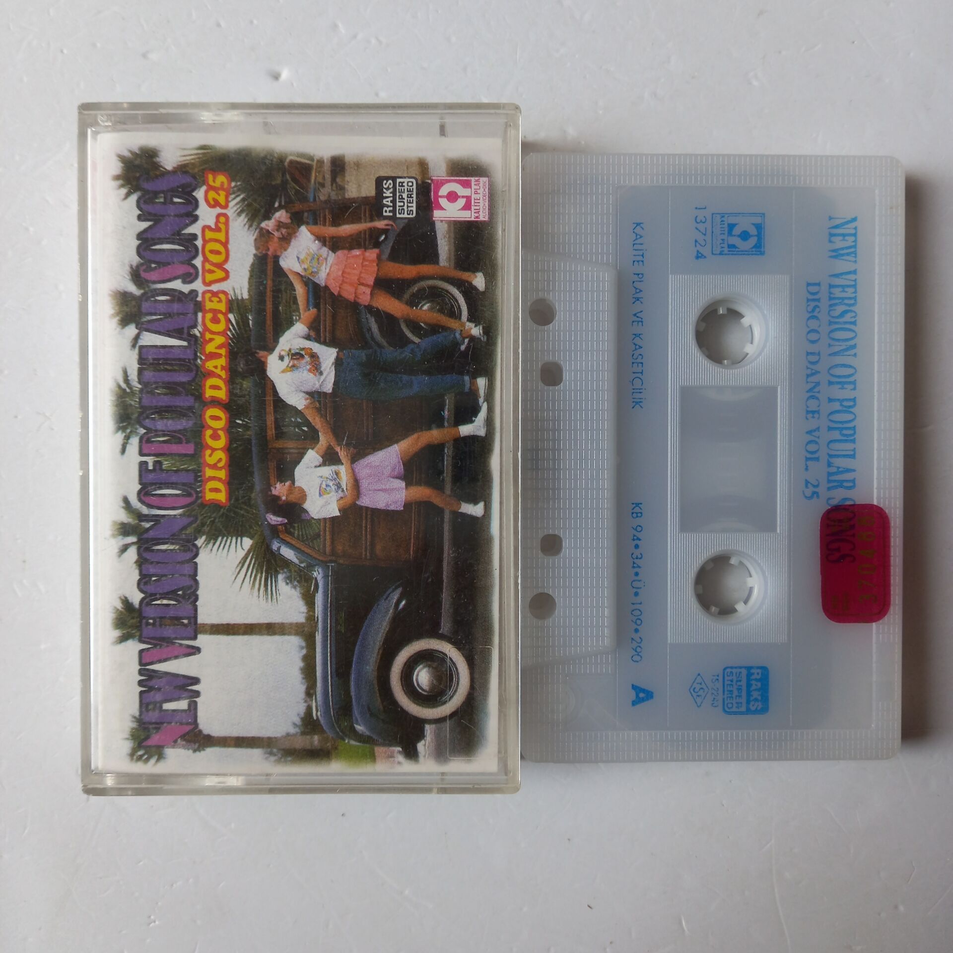 NEW VERSION OF POPULAR SONGS / DISCO DANCE VOL.25 (1994) - KASET 2.EL