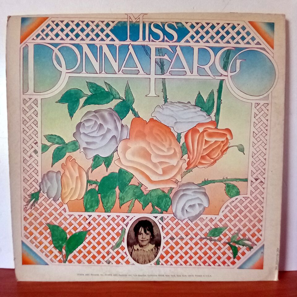 DONNA FARGO – MISS DONNA FARGO (1974) - LP 2.EL PLAK