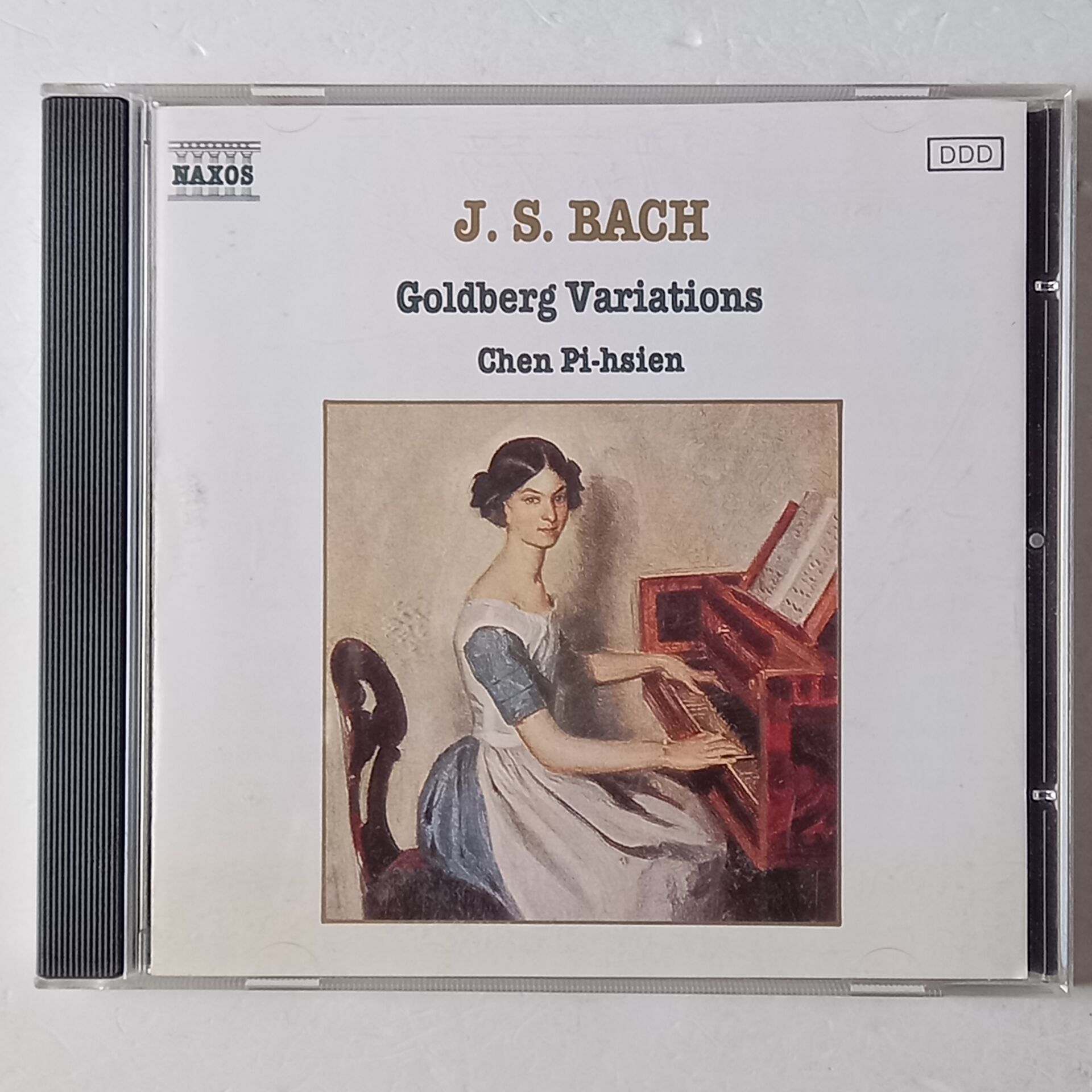 J. S. BACH, CHEN PI-HSIEN – GOLDBERG VARIATIONS (1986) - CD REISSUE 2.EL