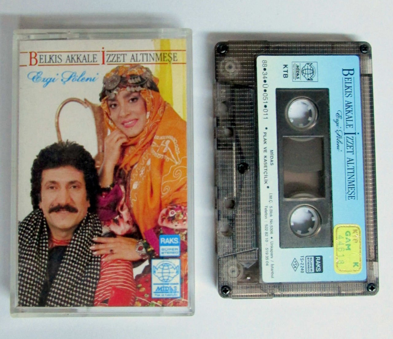 BELKIS AKKALE İZZET ALTINMEŞE 2.EL KASET