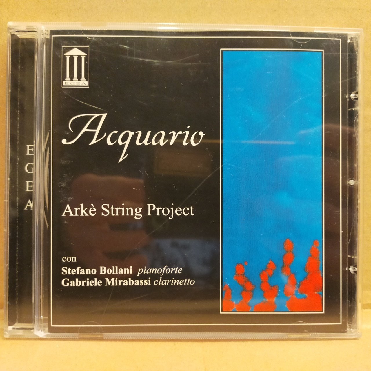 ARKÈ STRING PROJECT CON STEFANO BOLLANI, GABRIELE MIRABASSI – ACQUARIO (2004) - CD 2.EL