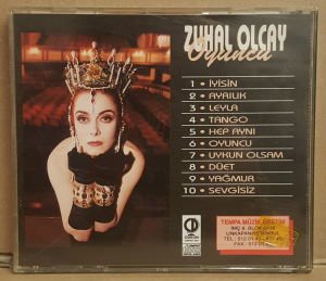 ZUHAL OLCAY - OYUNCU (1993) - CD TEMPA SARI PLASTİK BANDROL 2.EL