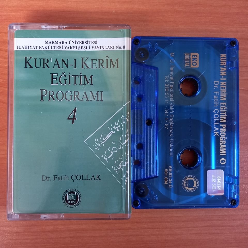 DR. FATİH ÇOLLAK - KUR'AN-I KERİM EĞİTİM PROGRAMI 4 (1993) - KASET 2.EL