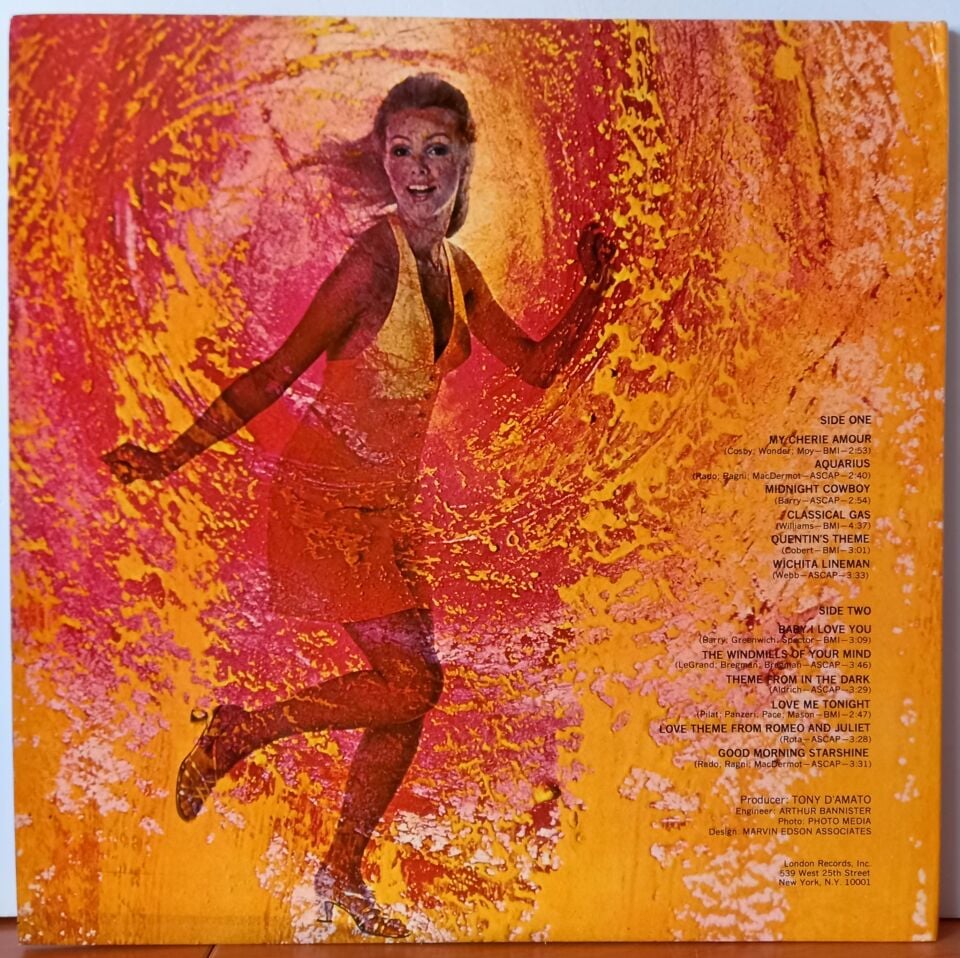 RONNIE ALDRICH AND HIS TWO PIANOS WITH THE LONDON FESTIVAL ORCHESTRA – DESTINATION LOVE / PHASE 4 STEREO SERIES (1969) - LP 2.EL PLAK