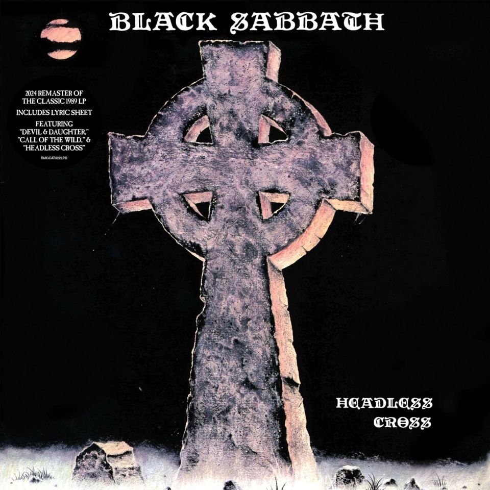BLACK SABBATH - HEADLESS CROSS (1989) - LP 2025 BLACK VINYL EDITION SIFIR PLAK