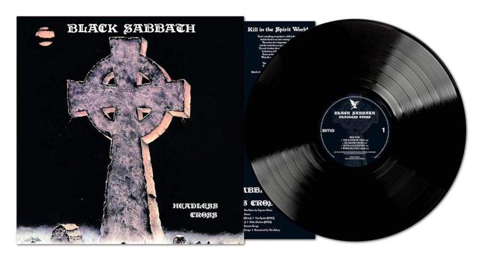 BLACK SABBATH - HEADLESS CROSS (1989) - LP 2025 BLACK VINYL EDITION SIFIR PLAK