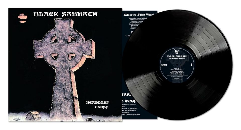 BLACK SABBATH - HEADLESS CROSS (1989) - LP 2025 BLACK VINYL EDITION SIFIR PLAK